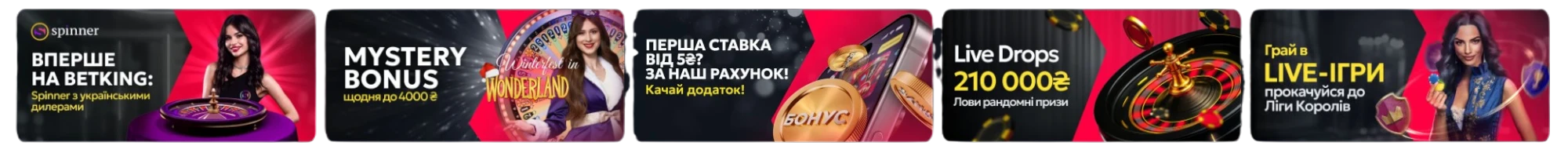 Різноманіття ігор Беткінг
